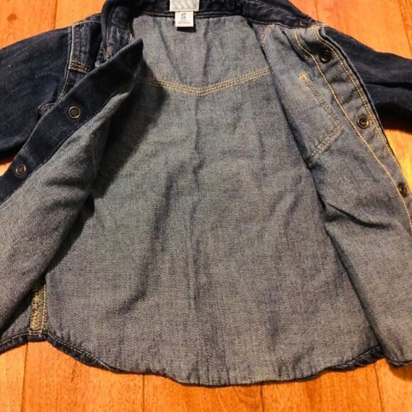 100% cotton denim shirt for boys 2T - Picture 2 of 7